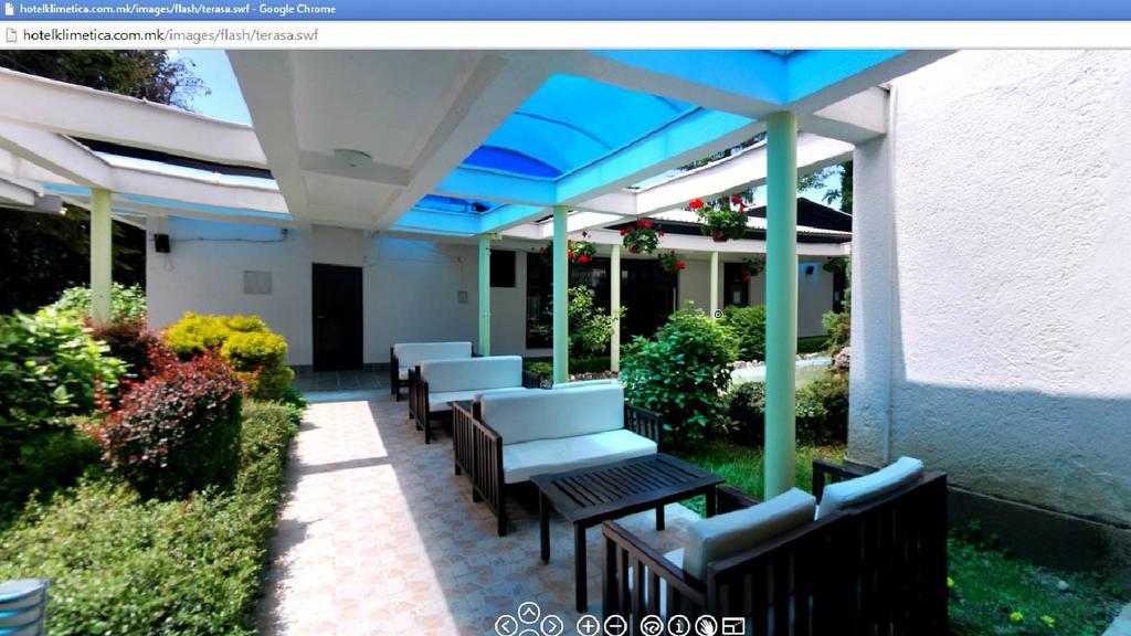 Hotel Klimetica Охрид Екстер'єр фото